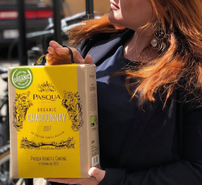Pasqua Sanzeno ekologisk Chardonnay vinlåda