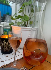 Vinglas till rosé