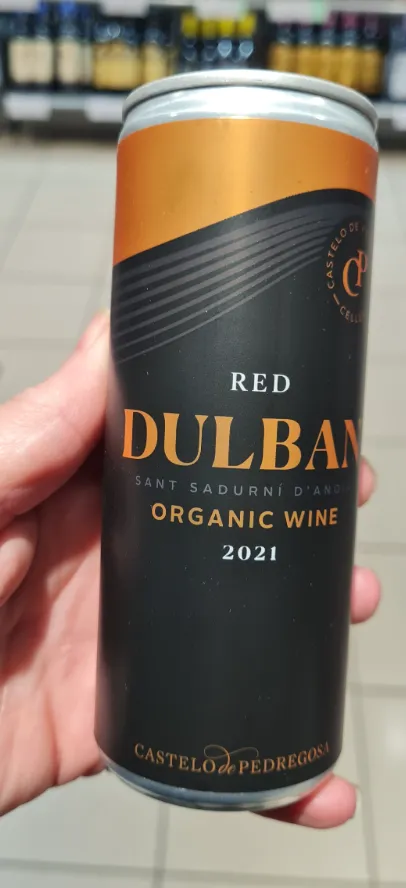 Vin i burk Dulban organic Wine 2021 vilken mat passar den till?