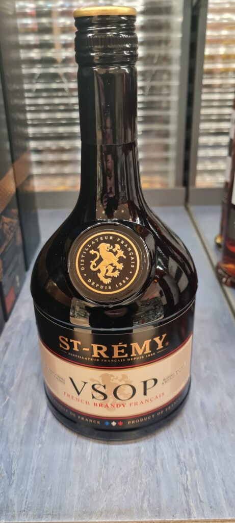 Detta är gott till St – Rémy VSOP French brandy